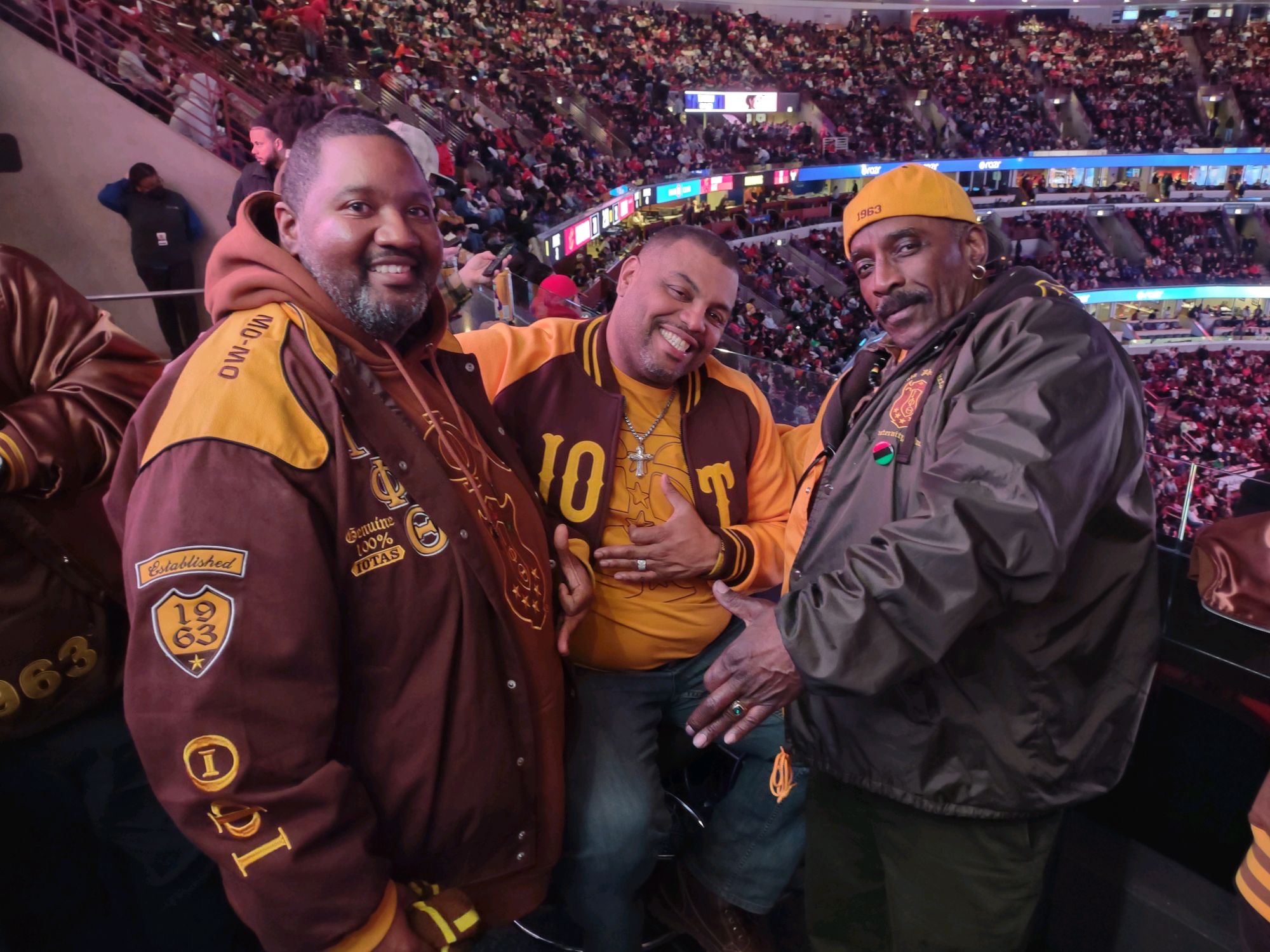 United Center Honors HBCU Black Fraternities and Sororities During Bulls Game