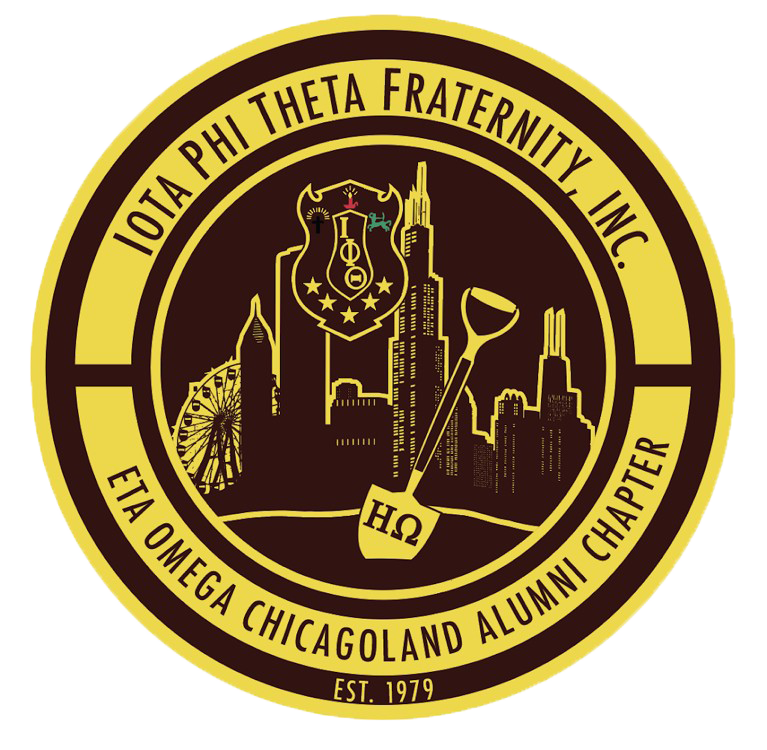 Eta Omega Chicagoland Alumni Chapter emblem, Iota Phi Theta Fraternity, Inc., established 1979